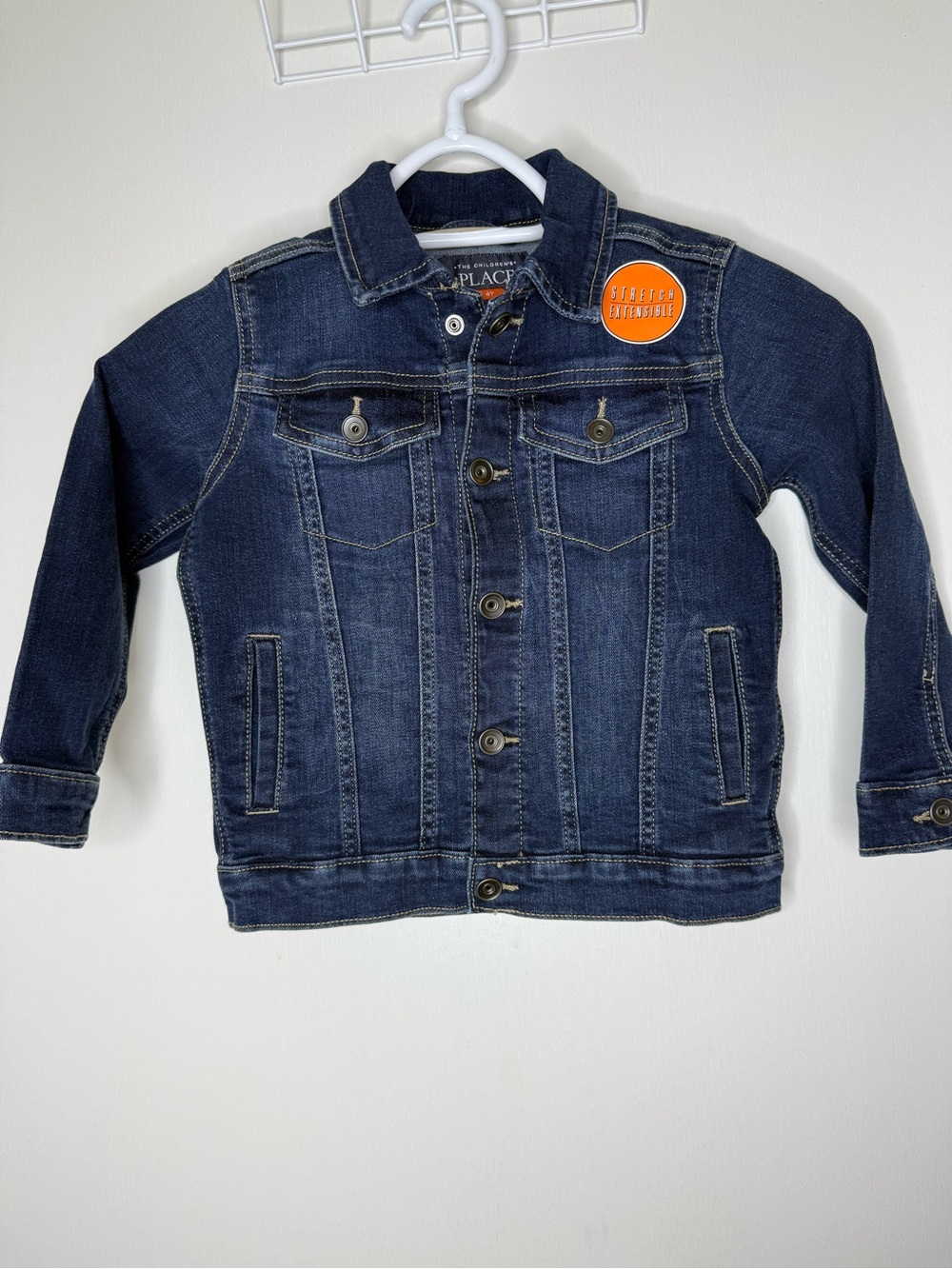 ⭐️5 for $20⭐️ NWOT The Children's Place Dark Denim Kids' Jacket 4T